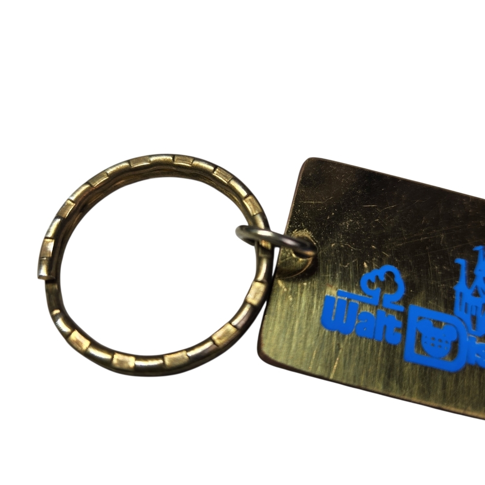 Vintage Walt Disney World Mickey Mouse Keychain - Name "CHRIS" - Blue Enamel 80s - Picture 4 of 6
